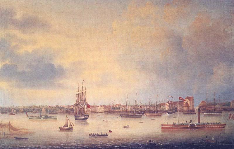 View of Vegesack, unknow artist